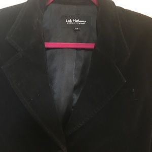 Lady Hathaway velvet jacket